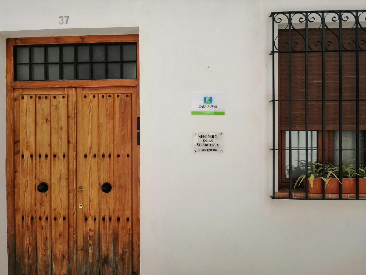 Sendero De La Subbetica - Apartamentos Turisticos En Zuheros - Holiday Home المظهر الخارجي الصورة